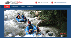 Desktop Screenshot of phuketraftingtour.com