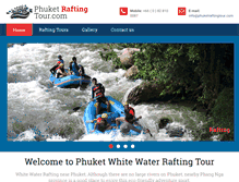 Tablet Screenshot of phuketraftingtour.com